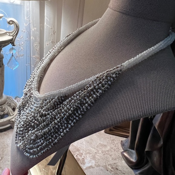 nordstrom beaded collar necklace - Picture 3 of 4